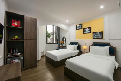 Deluxe Twin Room — Dream Boutique Hotel & Travel & Spa - Hanoi Old Quarter